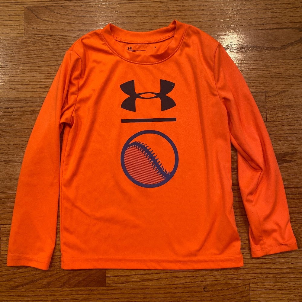Under Armour toddler size 5 long sleeve baseball
